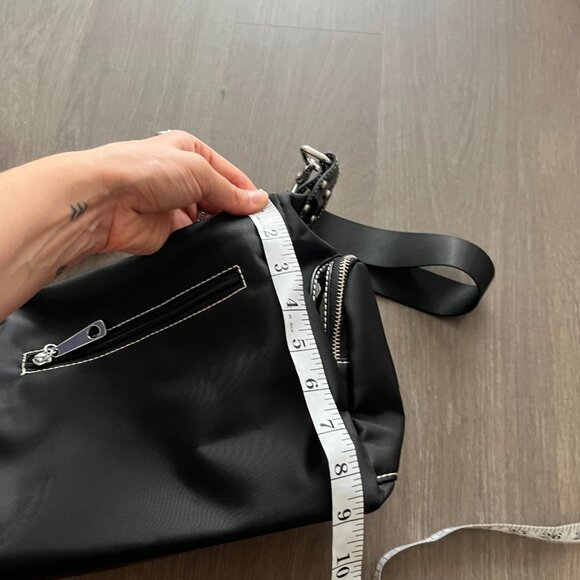 Black Nylon Shoulder/Crossbody Purse - Picture 13 of 13